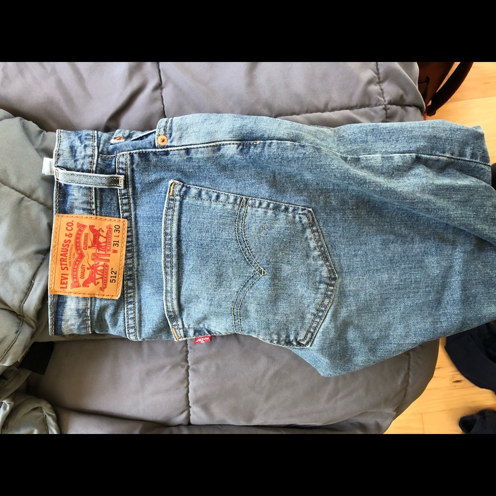 LEVI MENS JEANS 512 31x30